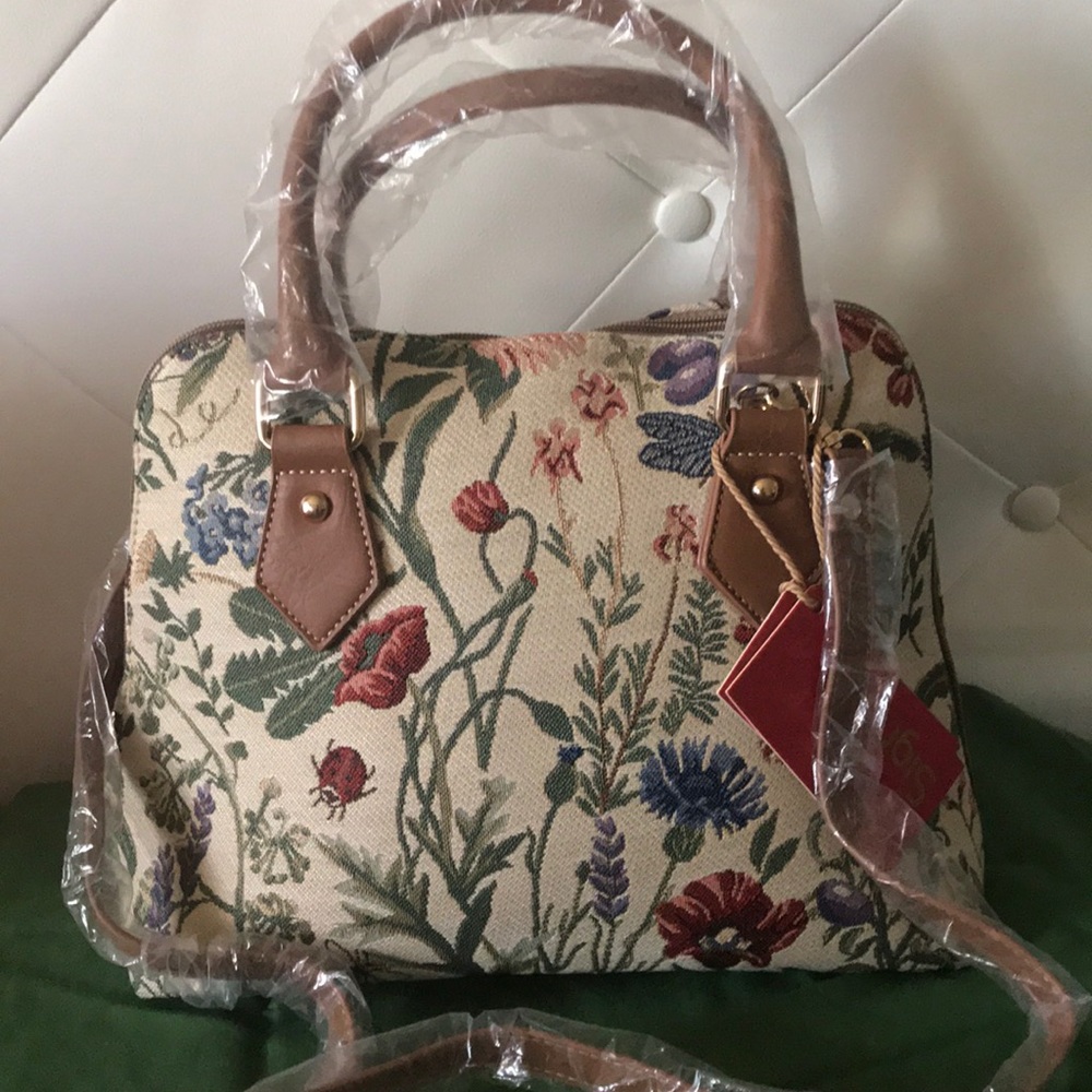 Signare Tapestry Shoulder Bag/Crossbody Convert